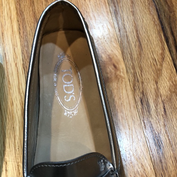 Tods silver loafer - Picture 5 of 10